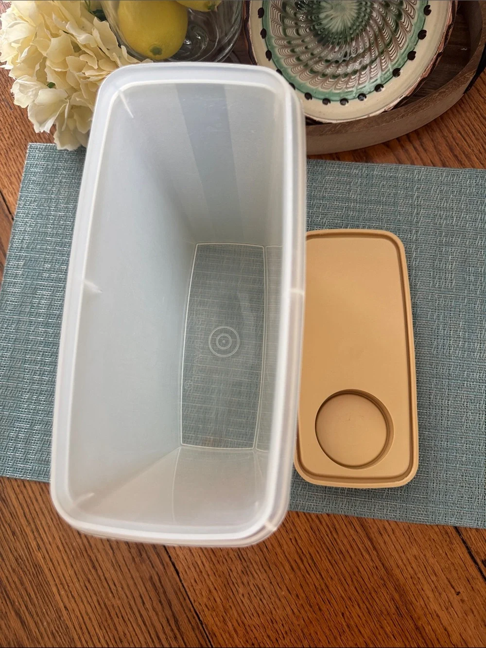 Vintage Tupperware Cereal Keeper
